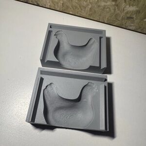3 inch Chicken/Hen Shaped Butter Mold Etc Mold (Multiple sizes available)